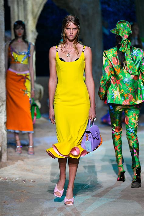 versace spring summer 2021|versace fashion.